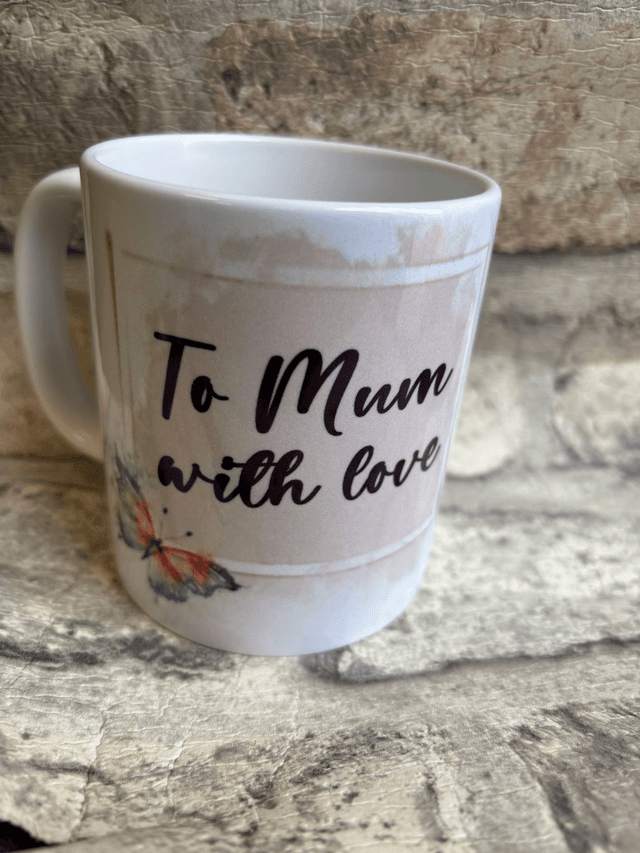Butterfly mug
