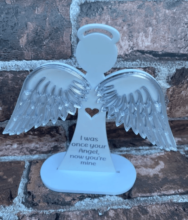 Angel with stand